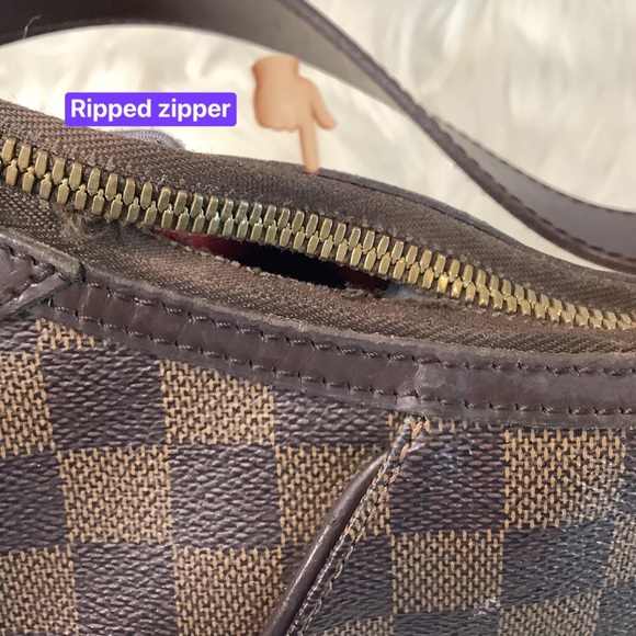 🛍️SOLD ON E..Y🛍️❤️🔥LOUIS VUITTON DAMIER EBENE THAMES PM❤️🔥 - Picture 8 of 14